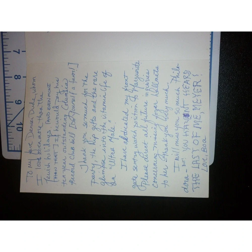 Rare 1980s LGBTQ+ Archive Letter 